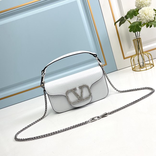 Valentino V071蛇紋精美手拎側背包